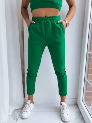 Ženske hlače DSTREET MY HONEY UY1414 ZELENO