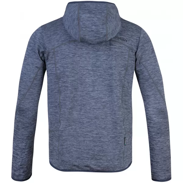  Moški pulover HANNAH DAMAR HOODY INDIJSKO ČRNILO MEL 