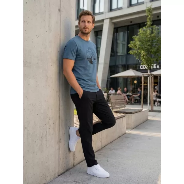  Pánské triko ALTISPORT CARRYOVER ALM172129 DENIM 