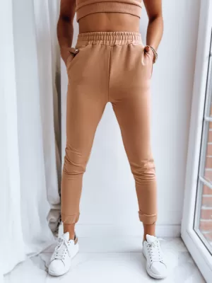 Ženske hlače DSTREET MY HONEY UY1416 BEŽ