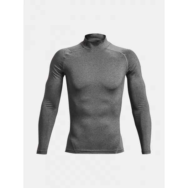  Moška majica s kratkimi rokavi UNDER ARMOUR HG ARMOUR COMP MOCK LS 1369606-090 SIVA 