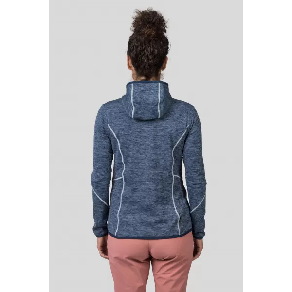  Ženski pulover HANNAH DAGNYS HOODY INDIJSKO ČRNILO MEL 