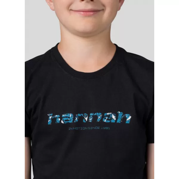  Otroška majica s kratkimi rokavi HANNAH RANDY JR ANTRACIT/TISK 