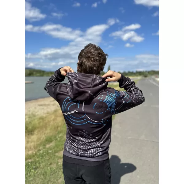 Moški premium pulover ALTISPORT SWE/ALM06S07 GRAFIT 