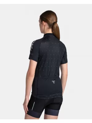 Ženski kolesarski dres KILPI MOATE-W TL0354KI ČRNA