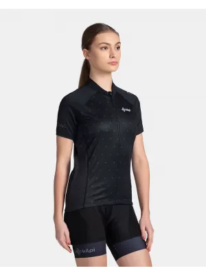 Ženski kolesarski dres KILPI MOATE-W TL0354KI ČRNA
