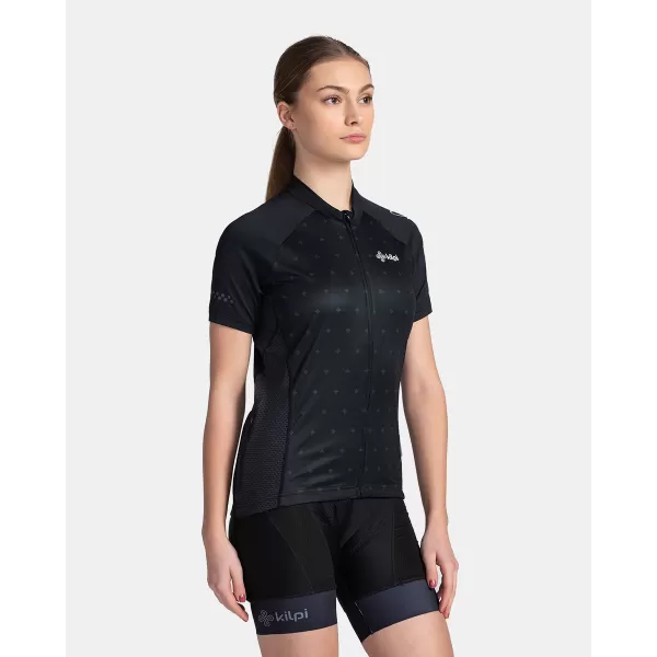  Ženski kolesarski dres KILPI MOATE-W TL0354KI ČRNA 
