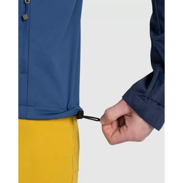  Moška softshell jakna KILPI BELTRA-M TM0107KI TEMNO MODRA 