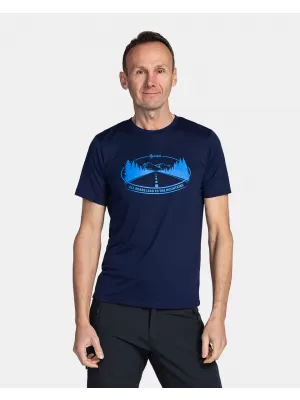 Moška funkcionalna majica KILPI GAROVE-M TM0306KI TEMNO MODRA