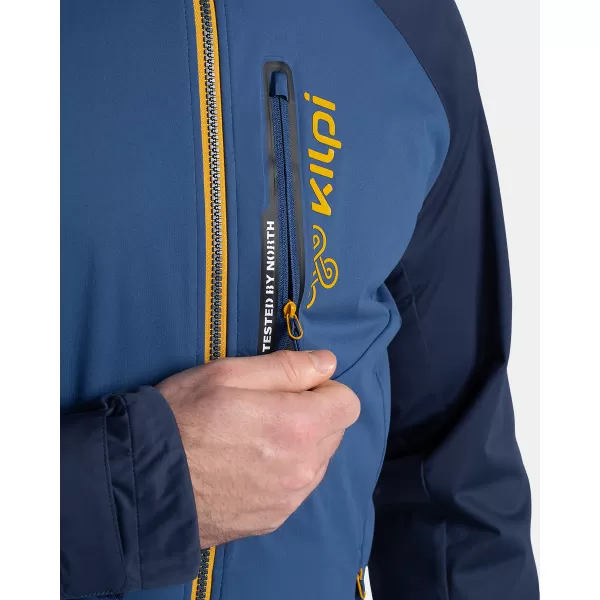  Moška softshell jakna KILPI BELTRA-M TM0107KI TEMNO MODRA 