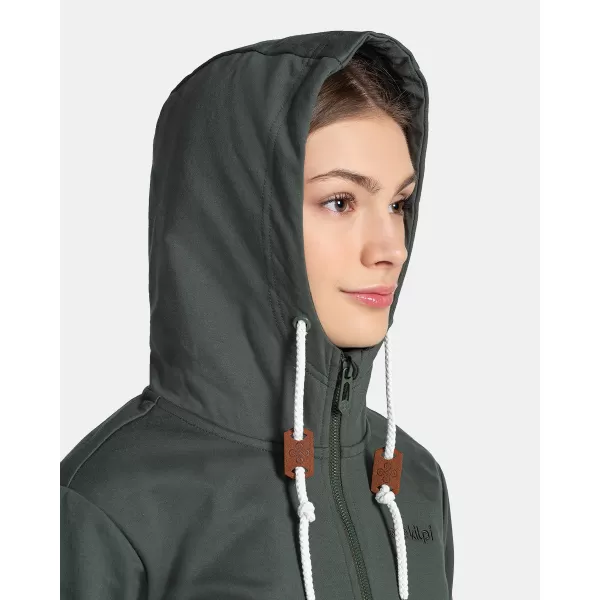  Ženski pulover KILPI BERY-W TL0210KI TEMNO ZELENA 