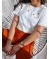T -majica DSTREET BE KIND RY2163 BELA