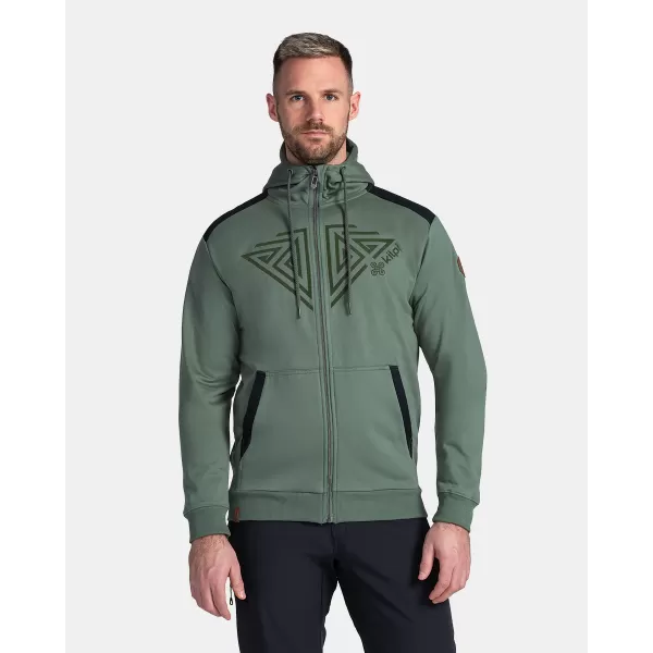  Moški pulover KILPI ADELAN-M TM0207KI TEMNO ZELENA 
