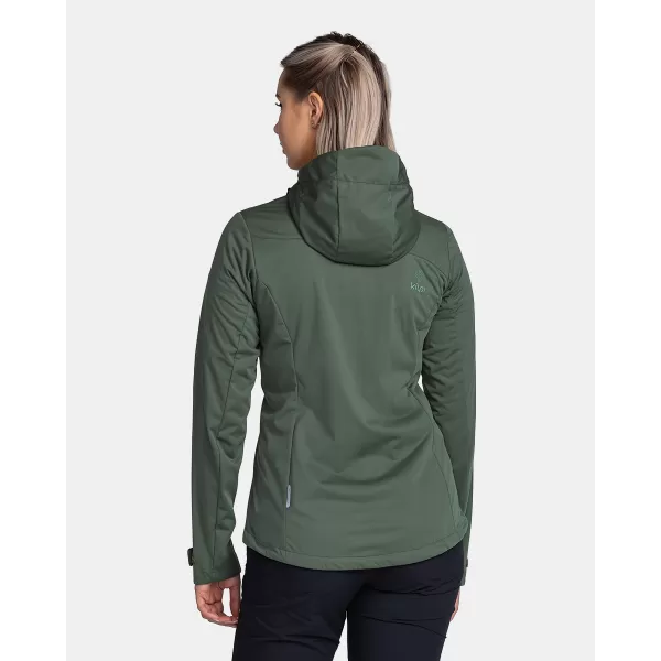  Ženska softshell jakna KILPI BELTRA-W TL0107KI TEMNO ZELENA 