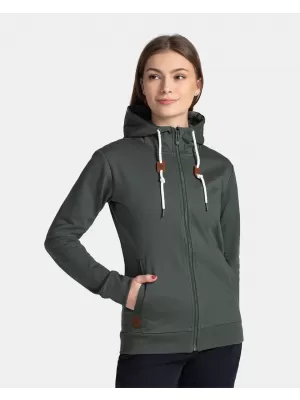 Ženski pulover KILPI BERY-W TL0210KI TEMNO ZELENA