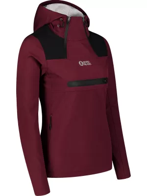 Ženska softshell jakna NORDBLANC KANGAROO NBSSL7895 RDEČA