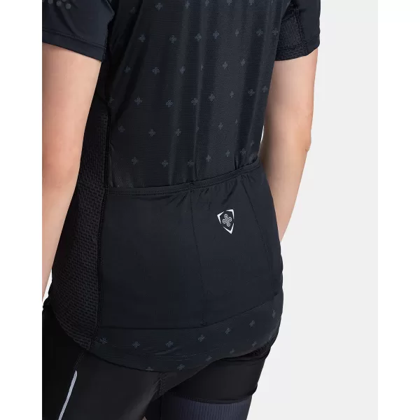  Ženski kolesarski dres KILPI MOATE-W TL0354KI ČRNA 