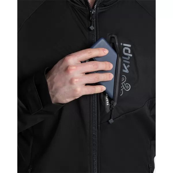 Moška softshell jakna KILPI BELTRA-M TM0107KI ČRNA 