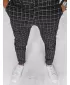 Moške plaid chino hlače DSTREET UX3968 ČRN