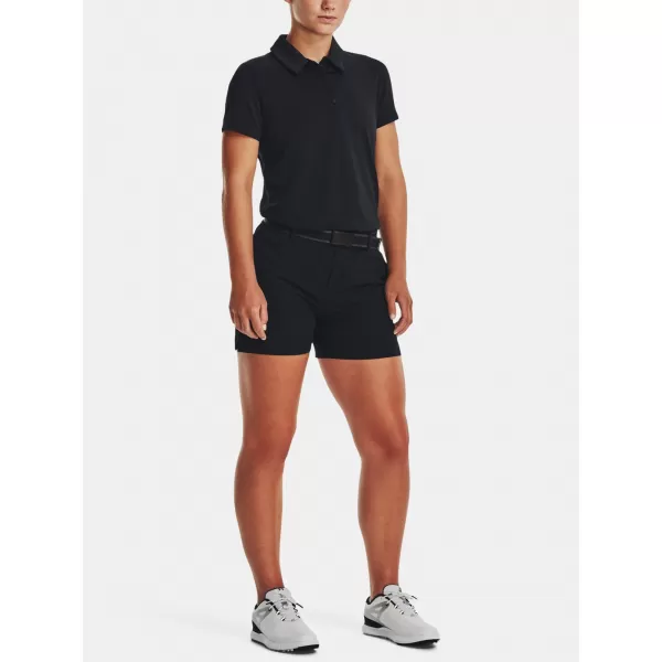  Ženska majica s kratkimi rokavi UNDER ARMOUR UA PLAYOFF SS POLO 1377335-001 ČRNA 