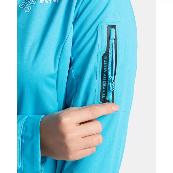  Ženska softshell jakna KILPI BELTRA-W TL0107KI MODRA 