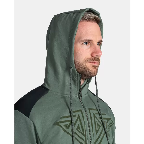  Moški pulover KILPI ADELAN-M TM0207KI TEMNO ZELENA 