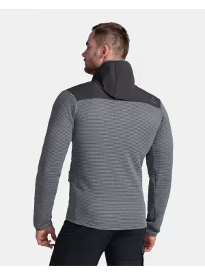 Moški pulover iz flisa KILPI TANALI-M TM0202KI TEMNO SIVA
