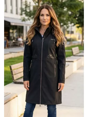 Ženski softshell plašč KIXMI RITA ČRNA