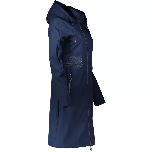  Ženski softshell plašč KIXMI RITA TEMNO MODRA 