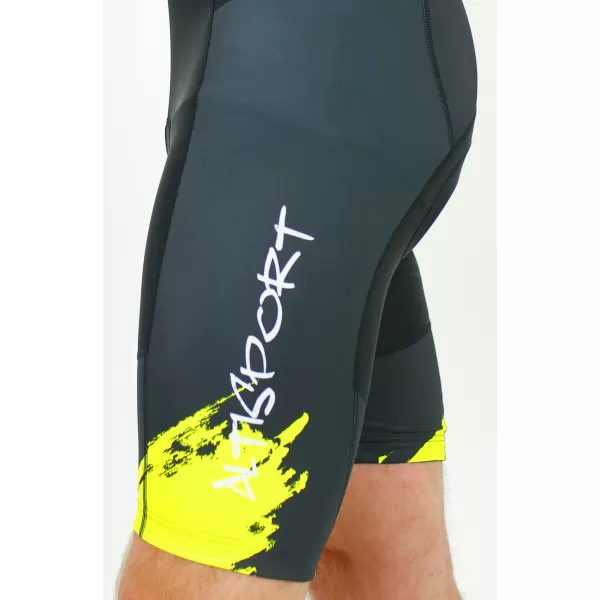  Moške vrhunske kolesarske hlače ALTISPORT SWE/ALM01S13 NEON RUMENA 