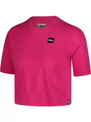 Ženski kratki top NORDBLANC CROPTOP NBSLT7819 ROZA