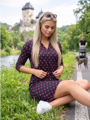 Obleka ALTISPORT BRIDGET ČRNA