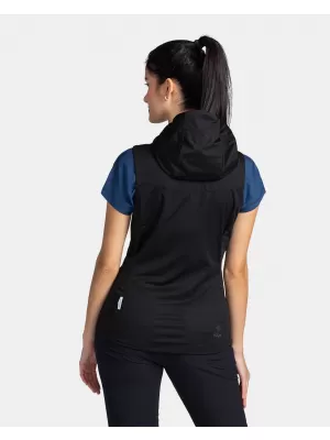 Ženski softshell telovnik KILPI MONILEA-W TL0111KI ČRNA