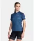 Ženski kolesarski dres KILPI MOATE-W TL0354KI TEMNO MODRA