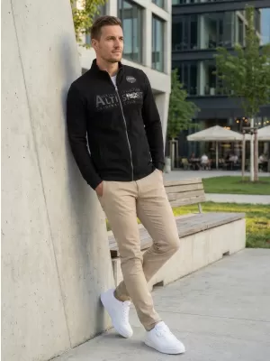 Moški pulover ALTISPORT BLAKE ČRNA