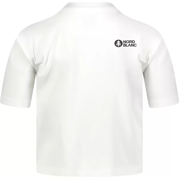  Ženski kratki top NORDBLANC CROPTOP NBSLT7819 BELA 