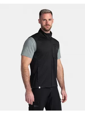Moški softshell telovnik KILPI RIELLO-M TM0111KI ČRNA