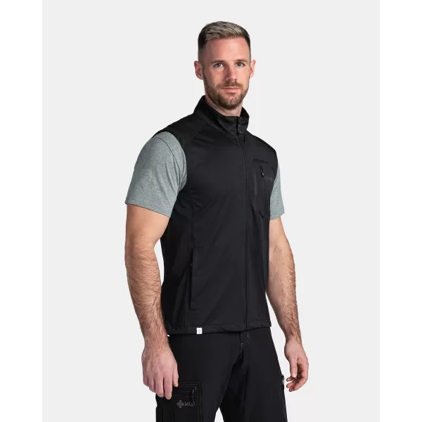  Moški softshell telovnik KILPI RIELLO-M TM0111KI ČRNA 