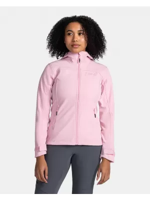 Ženska softshell jakna KILPI RAVIA-W TL0109KI SVETLO ROZA