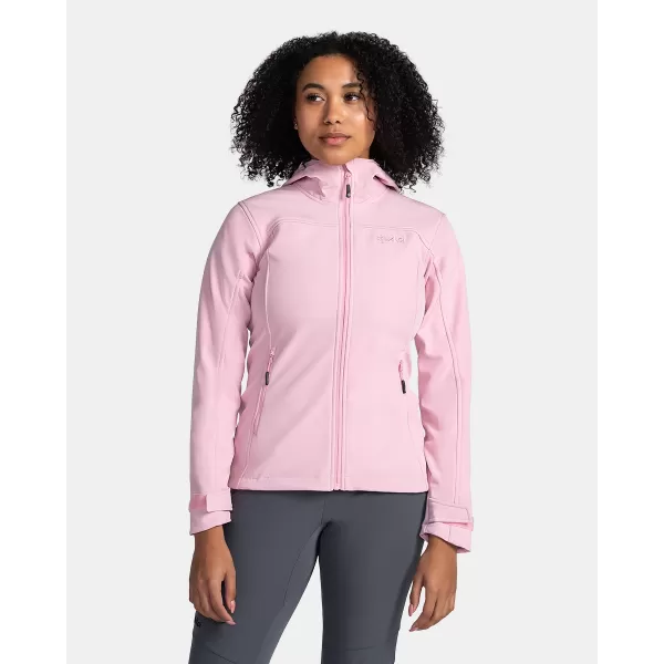  Ženska softshell jakna KILPI RAVIA-W TL0109KI SVETLO ROZA 