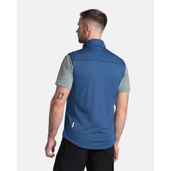  Moški softshell telovnik KILPI RIELLO-M TM0111KI TEMNO MODRA 