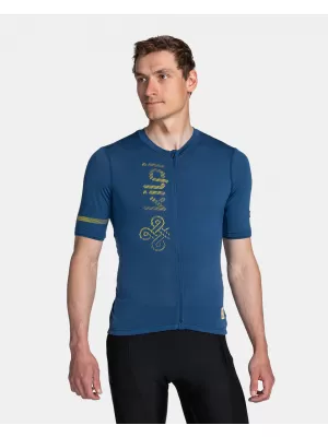 Moški kolesarski dres KILPI PETRANA-M TM0354KI TEMNO MODRA