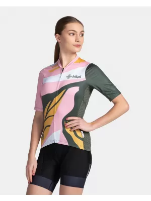 Ženski kolesarski dres KILPI RITAEL-W TL0352KI TEMNO ZELENA