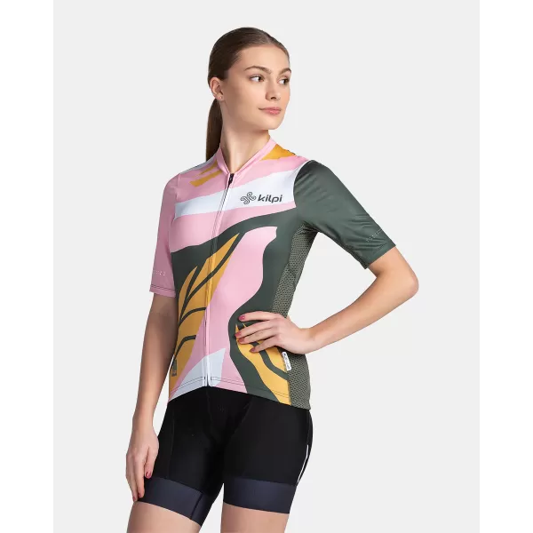  Ženski kolesarski dres KILPI RITAEL-W TL0352KI TEMNO ZELENA 