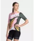 Ženski kolesarski dres KILPI RITAEL-W TL0352KI TEMNO ZELENA