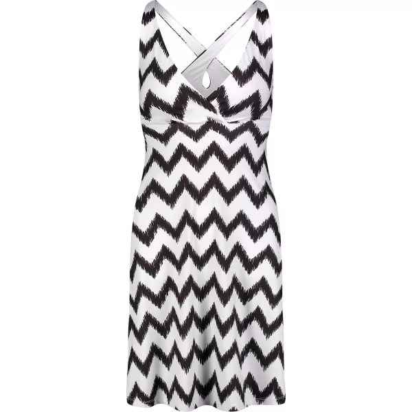 Obleka NORDBLANC V-NECK NBSLD7804 ČRNA 