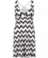 Obleka NORDBLANC V-NECK NBSLD7804 ČRNA