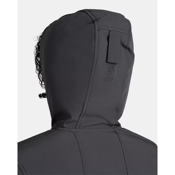  Ženska softshell jakna KILPI RAVIA-W TL0109KI TEMNO SIVA/MODRA 