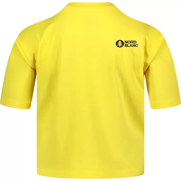  Ženski kratki top NORDBLANC CROPTOP NBSLT7819 JANTAR 