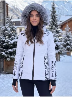 Ženska zimska jakna ALTISPORT BIANCA BELA